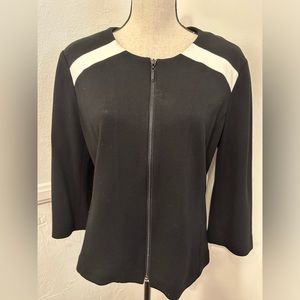 White House Black Market zip up jacket